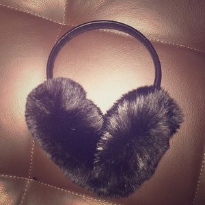 Faux fur ear muffs